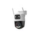 IMOU Cruiser Dual 2 PRO 4MP fix+4MP PT/3,6mm/kültéri/LED30m/aktív elrettentő funkció/SD/Dual lencsés PT wifi 6 kamera