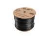 Lanberg LCF5-21CU-0305-BK Cat.5e F/UTP PE CU Fca 100MHz AWG24 305m árnyékolt fekete kültéri kábel