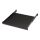 Lande LN-RAF-RMC-1145-BL 19" 1U 450mm mély 4 ponton rögzíthető állítható fekete tálca