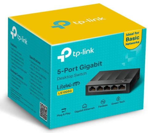 TP-LINK SWITCH LS1005G 5-Port Gigabit Desktop