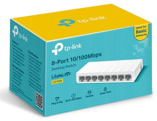 TP-LINK SWITCH LS1008 8-Port 10/100Mbps Desktop