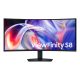 SAMSUNG 40" LS40H850TAUXEN WUHD VA 21:9 4ms ívelt monitor