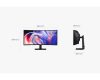 SAMSUNG 40" LS40H850TAUXEN WUHD VA 21:9 4ms ívelt monitor