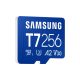 SAMSUNG SD kártya 256GB, T7, CL10