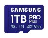 SAMSUNG SD kártya, 1TB, PRO PLUS, Blue Wave