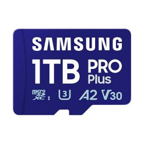 SAMSUNG SD kártya, 1TB, PRO PLUS, Blue Wave