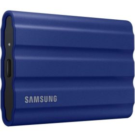 SAMSUNG SSD Külső, 2TB, T7 Shield, Kék, USB 3.2