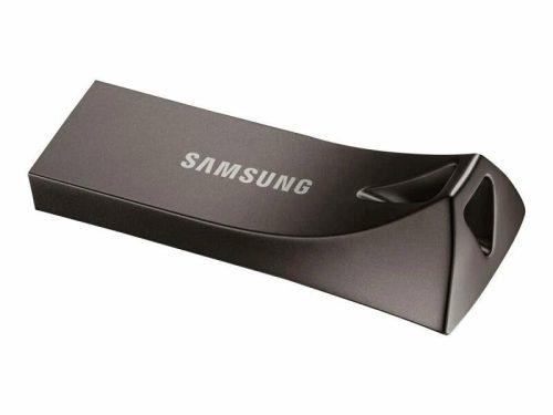 SAMSUNG Pendrive 256GB, Bar PLUS, Titán Szürke
