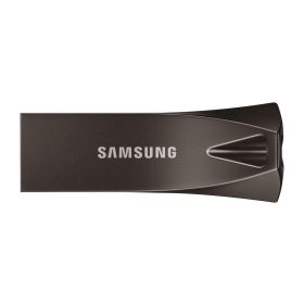SAMSUNG Pendrive 512GB, Bar PLUS, Titán Ezüst