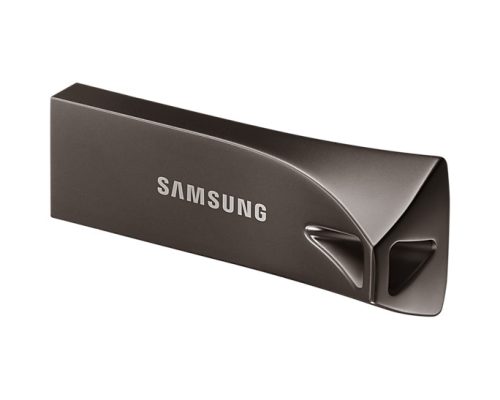 SAMSUNG Pendrive 64GB, Bar PLUS, Titán Szürke