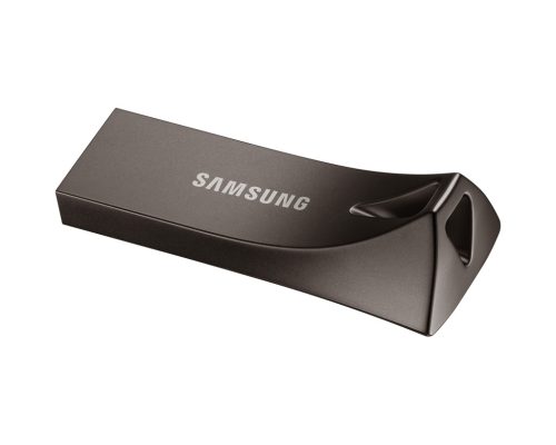 SAMSUNG Pendrive 64GB, Bar PLUS, Titán Szürke
