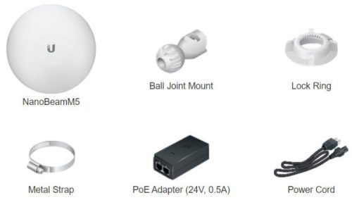 Ubiquiti NBE-M5-16 NanoBeam M5 AirMax 5GHz 16dBi antenna