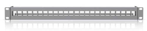 Ubiquiti UACC-RACK-PANEL-PATCH-BLANK-24 19" 1U moduláris ezüst színű üres patch panel