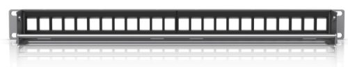 Ubiquiti UACC-RACK-PANEL-PATCH-BLANK-24 19" 1U moduláris ezüst színű üres patch panel