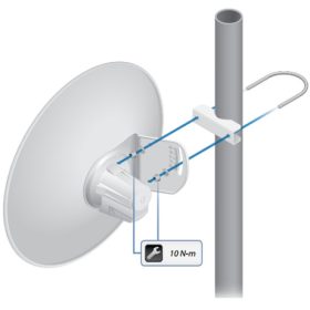   Ubiquiti PowerBeam PBE-M5-300 M5 300mm outdoor 5GHz AirMAX Bridge 22dbi