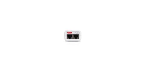 Ubiquiti POE-24-7W-G-WH 24V 0,3A fehér színű POE tápegység Gigabit LAN porttal