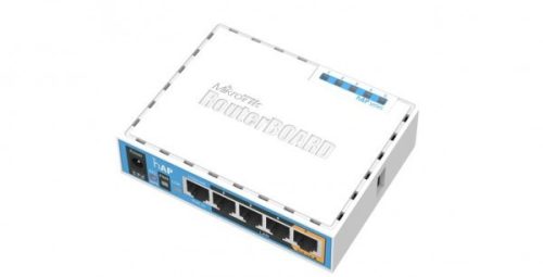 MikroTik 951Ui-2nD hAP 5x FE LAN L4 64Mb Vezeték nélküli router