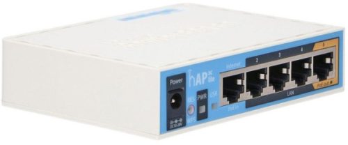 MikroTik RB952Ui-5ac2nD hAP ac lite L4 5xFE LAN port Dual-band Vezeték nélküli router