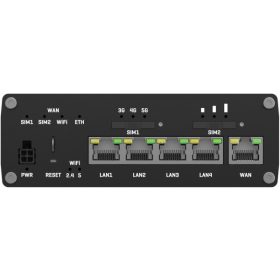   Teltonika RUTX50 4xGbE LAN 2xminiSIM 5G Dual Band Vezeték nélküli Gigabit ipari router