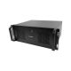 Lanberg SC01-3504-10B 19" 4U SZÉL:430mm MÉLY:350mm MAG:177mm táp nélküli rack szerver ház