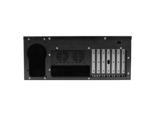 Lanberg SC01-3504-10B 19" 4U SZÉL:430mm MÉLY:350mm MAG:177mm táp nélküli rack szerver ház