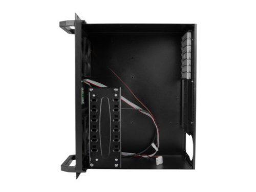 Lanberg SC01-3504-10B 19" 4U SZÉL:430mm MÉLY:350mm MAG:177mm táp nélküli rack szerver ház