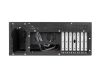 Lanberg SC01-4504-08B 19" 4U SZÉL:430mm MÉLY:450mm MAG:177mm táp nélküli rack szerver ház