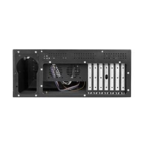   Lanberg SC01-4504-08B 19" 4U SZÉL:430mm MÉLY:450mm MAG:177mm táp nélküli rack szerver ház