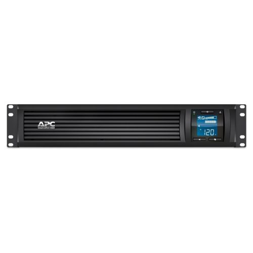 APC SMC1000I-2UC Smart-UPS C 1000VA 600W LCD 230V 2U Rack Smart Connect szünetmentes tápegység