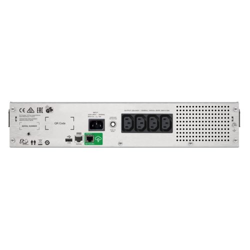APC SMC1000I-2UC Smart-UPS C 1000VA 600W LCD 230V 2U Rack Smart Connect szünetmentes tápegység