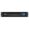 APC SMC1500I-2UC Smart-UPS C 1500VA 900W LCD 230V 2U Rack Smart Connect szünetmentes tápegység