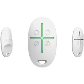   Ajax SpaceControl-White 4 funkciós led vissza jelzéssel, fehér távirányító