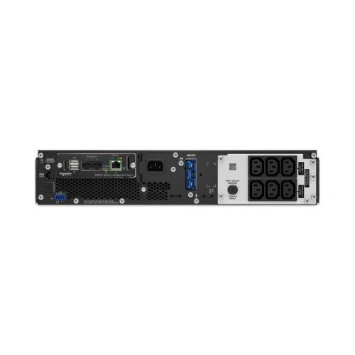 APC SRT1500RMXLI-NC Smart-UPS SRT 1500VA 1500W LCD 230V 2U Rack 6xIEC 60320 C13 Online szünetmentes tápegység hálózati kártyával