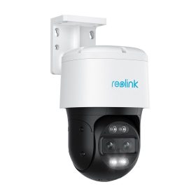   Reolink TrackMix Series P760 ,8MP,H265,2,8 és 8mm,6x hibrid zoom,IR30m+fehérfény,kétirányú hang,PoE PTZ dómkamera