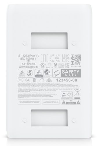 Ubiquiti U-POE+ 48V 0,65A tápegység Gigabit LAN porttal