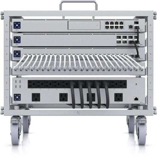 Ubiquiti U-Rack-6U-TL 19" 6U 460mm mély nyitott mini rack szekrény