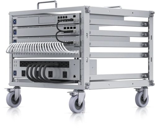 Ubiquiti U-Rack-6U-TL 19" 6U 460mm mély nyitott mini rack szekrény