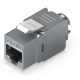 Ubiquiti UACC-Keystone-Jack-C6A Cat.6A RJ45 FTP árnyékolt Keystone Jack 12db/csomag