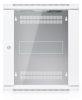 Ubiquiti UACC-RACK-12U-WALL-450-G 19" 12U 635x550x450mm MAX:50kg üvegajtós fehér fali rack szekrény