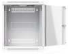 Ubiquiti UACC-RACK-12U-WALL-450-G 19" 12U 635x550x450mm MAX:50kg üvegajtós fehér fali rack szekrény