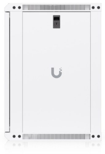 Ubiquiti UACC-RACK-12U-WALL-450-G 19" 12U 635x550x450mm MAX:50kg üvegajtós fehér fali rack szekrény