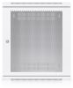 Ubiquiti UACC-RACK-12U-WALL-450-P 19" 12U 635x550x450mm MAX:50kg perforált ajtós fehér fali rack szekrény