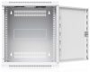 Ubiquiti UACC-RACK-12U-WALL-450-P 19" 12U 635x550x450mm MAX:50kg perforált ajtós fehér fali rack szekrény