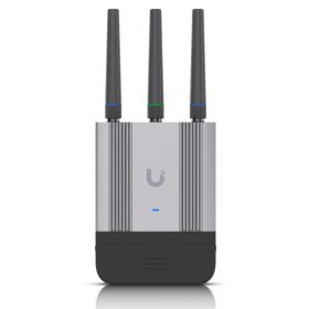  Ubiquiti UMR-Industrial 2xGbE LAN 1xnanoSIM IoT 4G/LTE CAT4 beltéri/kültéri Vezeték nélküli ipari mobil router