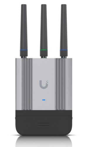 Ubiquiti UMR-Industrial 2xGbE LAN 1xnanoSIM IoT 4G/LTE CAT4 beltéri/kültéri Vezeték nélküli ipari mobil router