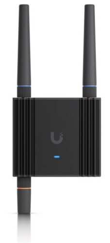 Ubiquiti UniFi UMR-Ultra 2x10/100 FE LAN 1xnanoSIM IoT 4G/LTE CAT4 beltéri Vezeték nélküli ipari router