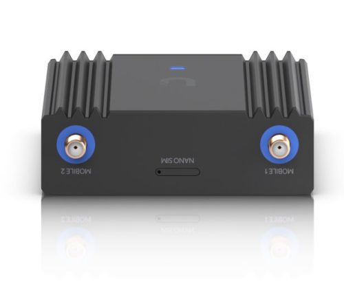 Ubiquiti UniFi UMR-Ultra 2x10/100 FE LAN 1xnanoSIM IoT 4G/LTE CAT4 beltéri Vezeték nélküli ipari router