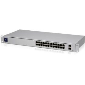  Ubiquiti UniFi USW-24 24port GbE LAN 2xGbE SFP port L2 menedzselhető switch