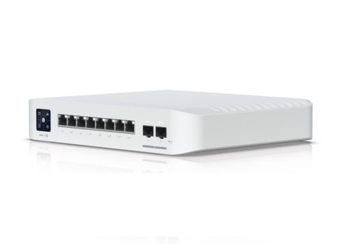 Ubiquiti USW-Pro-8-PoE 8port GbE LAN 6xPoE/PoE+ 2x PoE++ 2xSFP+ port 120W port L3 menedzselhető switch