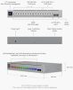 Ubiquiti USW-Pro-Max-16-PoE 12port GbE LAN PoE 4x2.5GbE Multi-Gigabit LAN PoE 2xSFP+ port 180W L3 menedzselhető switch